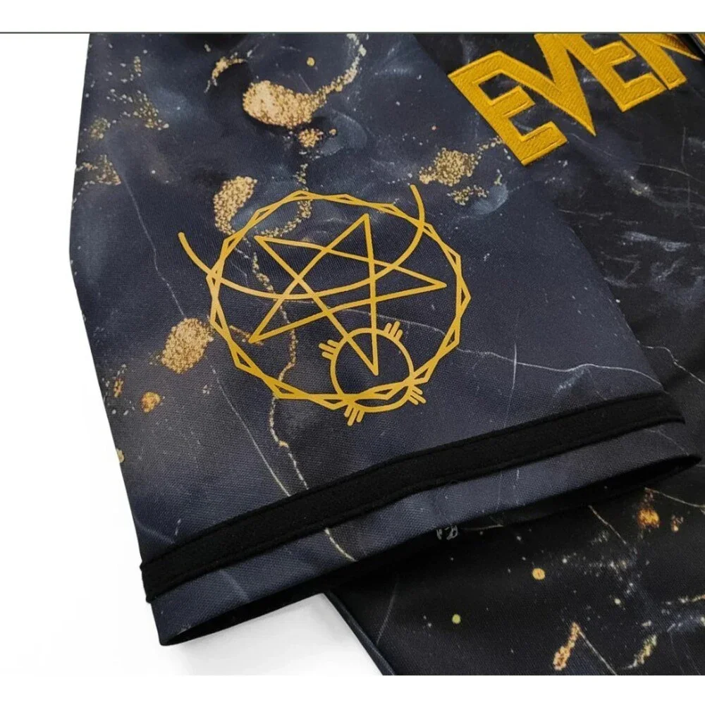 SEVEN LIONS MARBLE & MYST JERSEY EDM Rave Baseball Jersey size XL XLarge